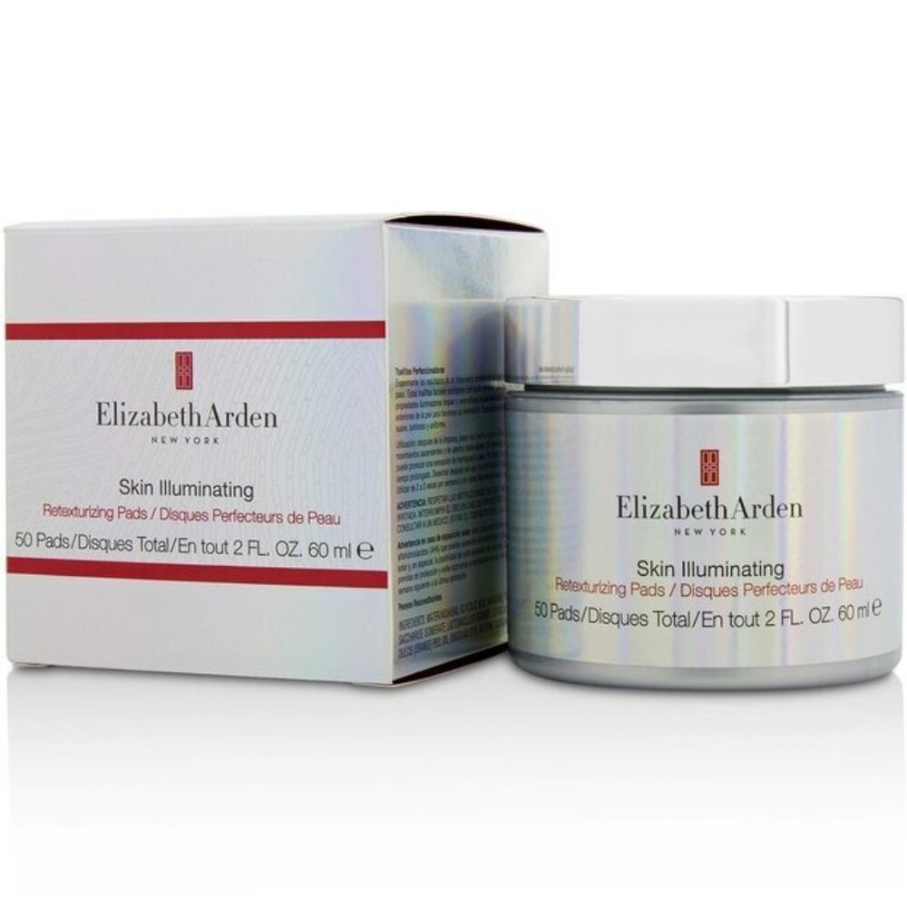 Elizabeth Arden Skin Illuminating Retexturizing Pads - box of 50 - Spa Treatment
